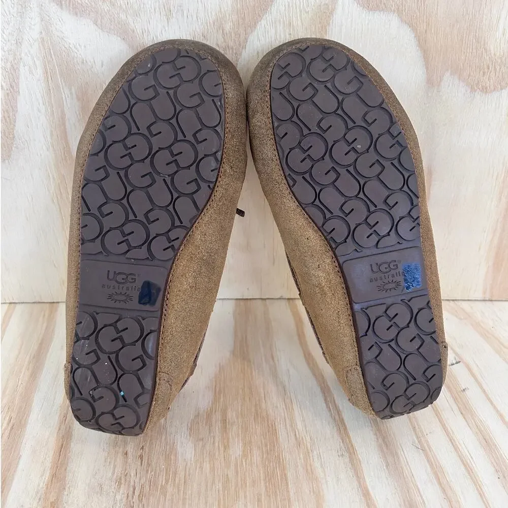UGG Australia - Dakota - Slippers Moccasin - Broown - Kids Little - 3 - S/N 5296